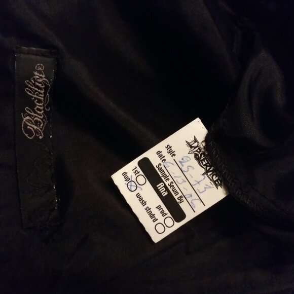 Blacklist Lip Service Lace Crochet Maxi Skirt, Ruffles Witchy Goth Rare Black - Picture 15 of 17